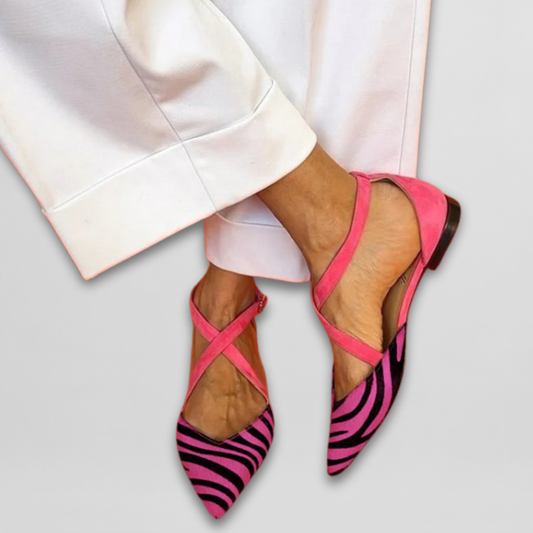 The Fern Ribbon Ballet Flat
