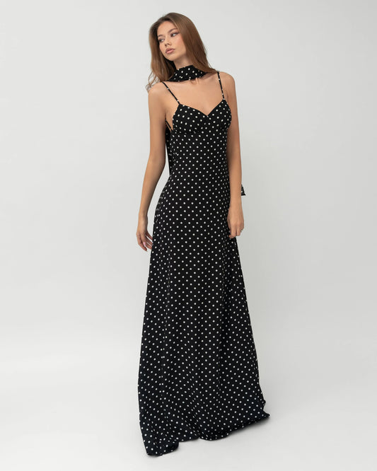 The Midnight Muse Maxi Dress