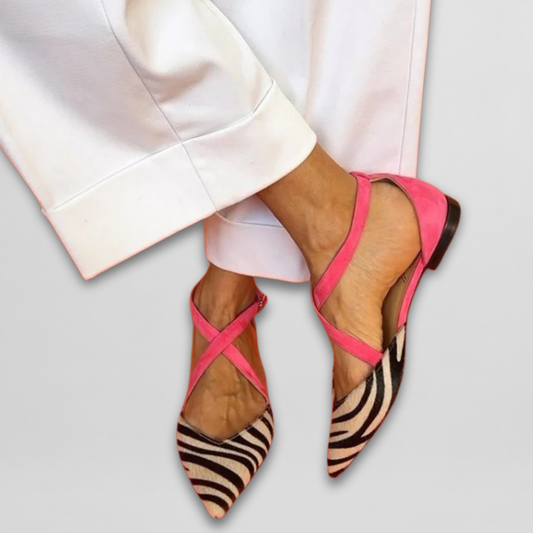 The Fern Ribbon Ballet Flat
