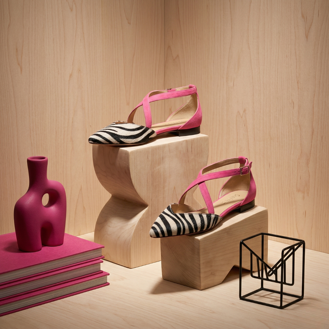 The Fern Ribbon Ballet Flat