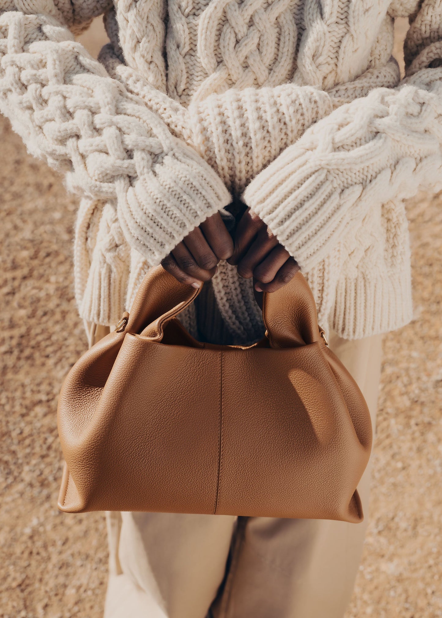 The Palacio Sculpted Shoulder Bag