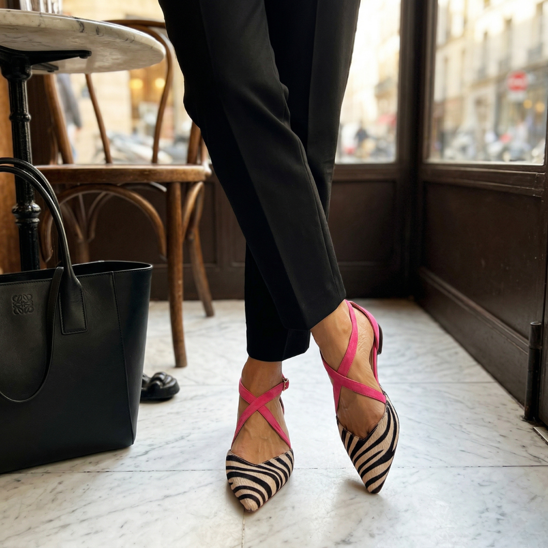The Fern Ribbon Ballet Flat