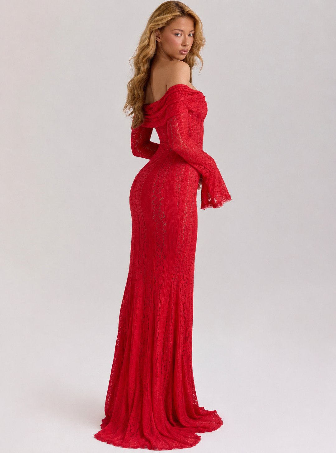 The Ethereal Lace Maxi Dress