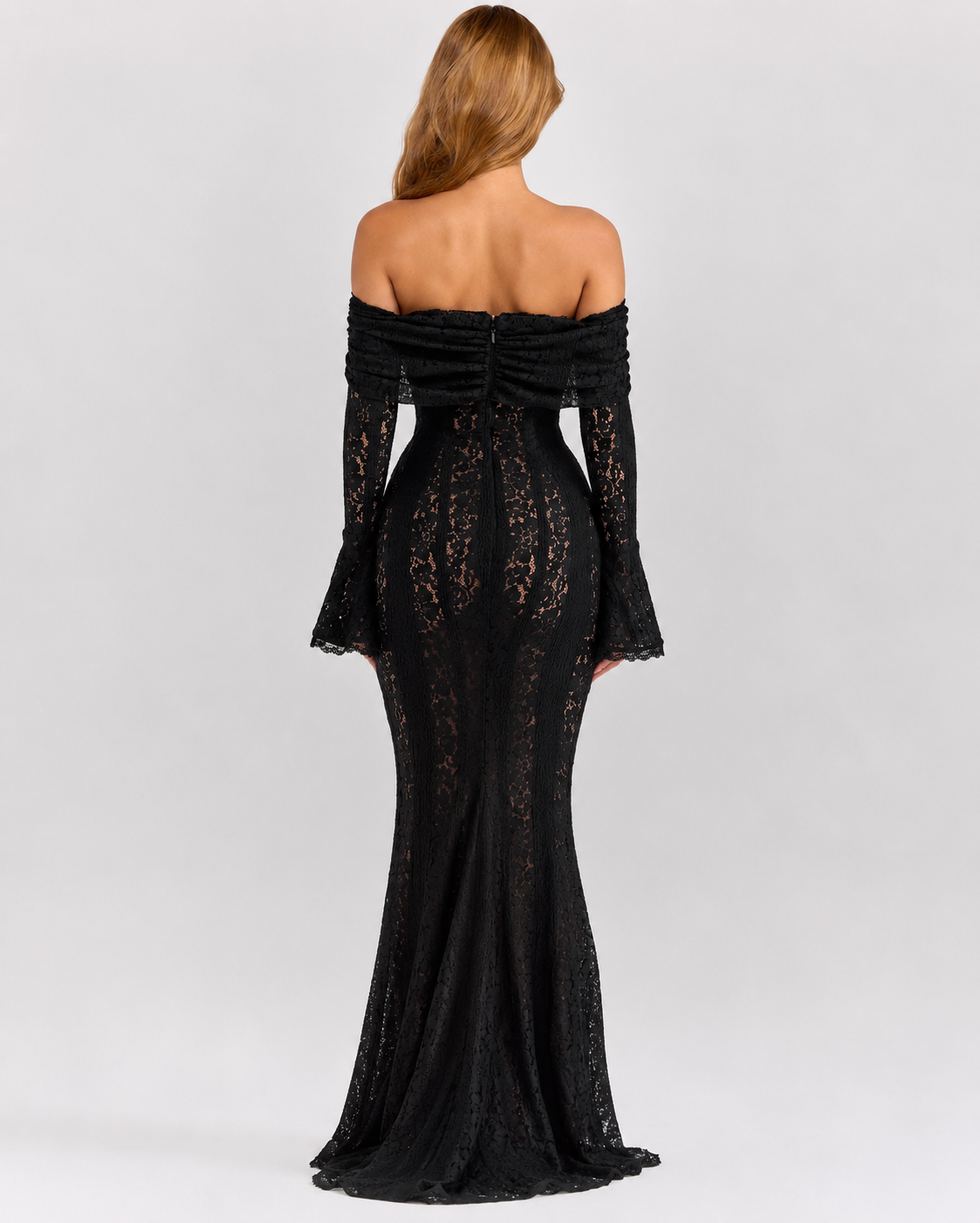 The Ethereal Lace Maxi Dress