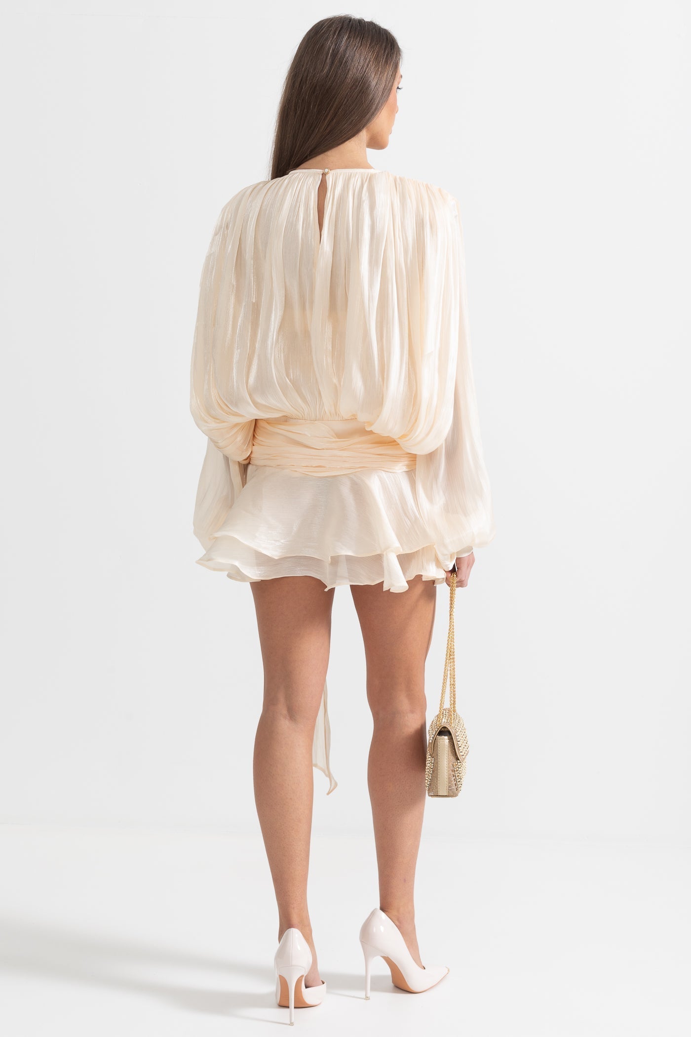 Livia Ruffled Mini Dress