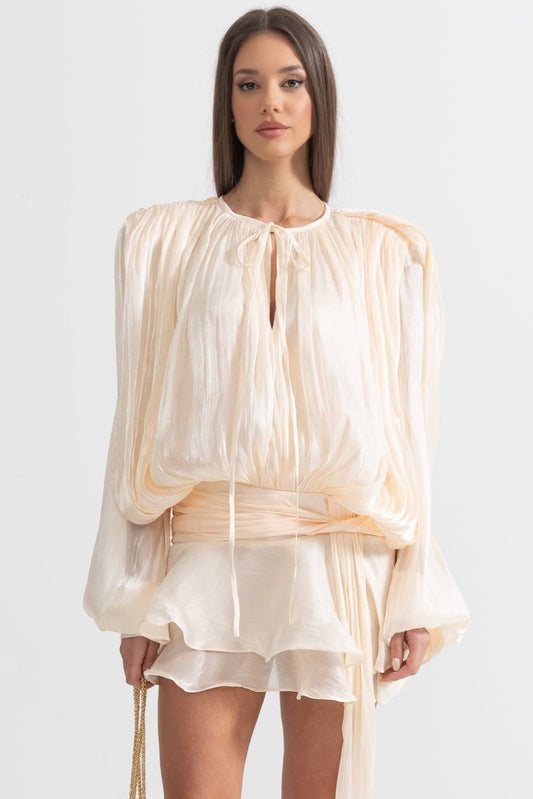 Livia Ruffled Mini Dress