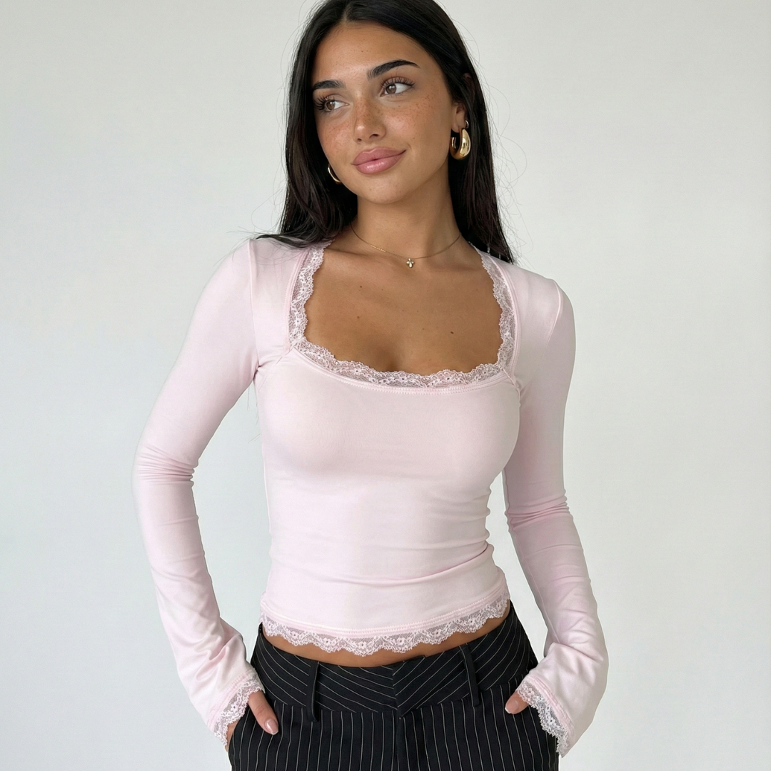 The Camille Lace Top