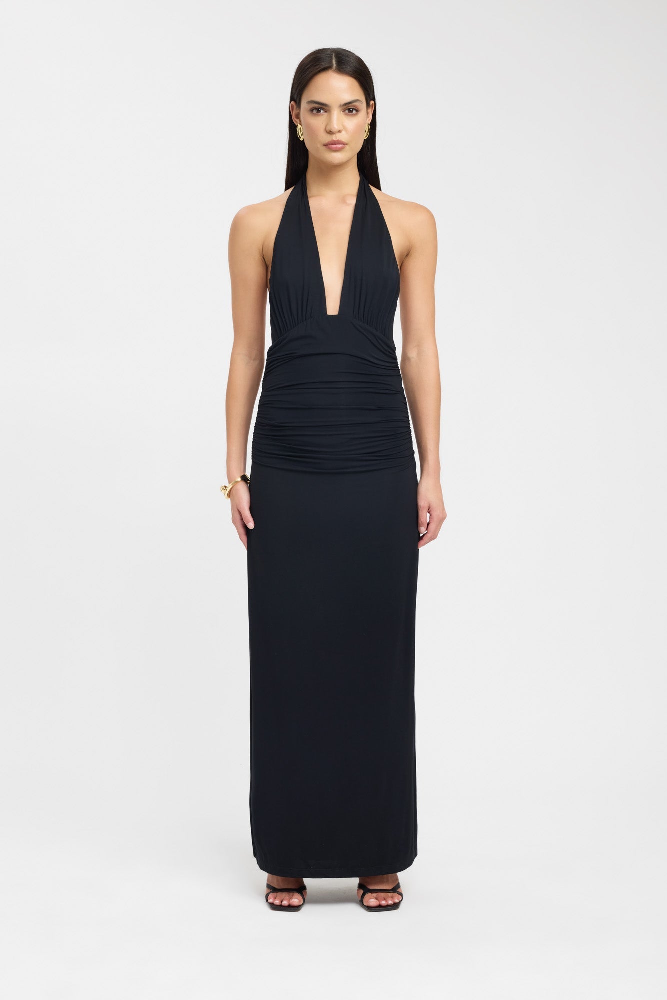 The Leni Halter Maxi Dress