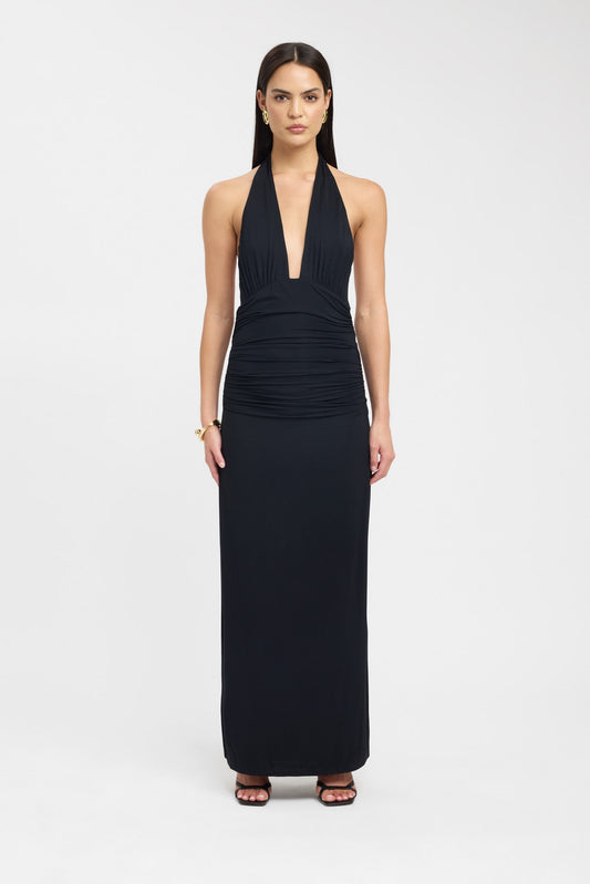 The Leni Halter Maxi Dress