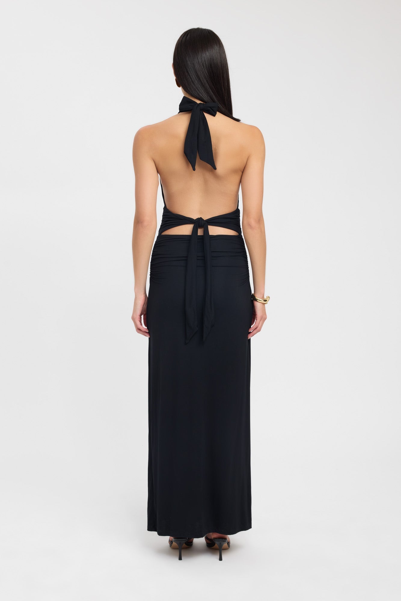 The Leni Halter Maxi Dress