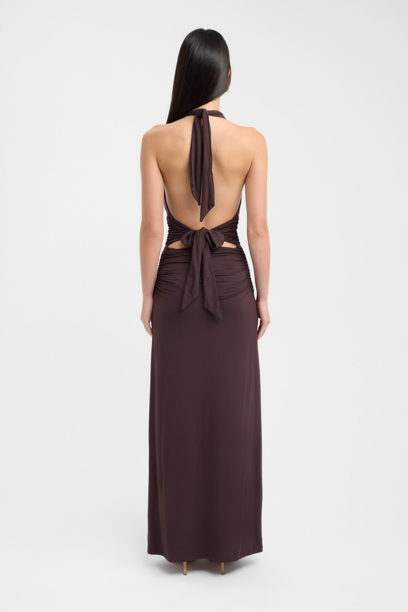 The Leni Halter Maxi Dress