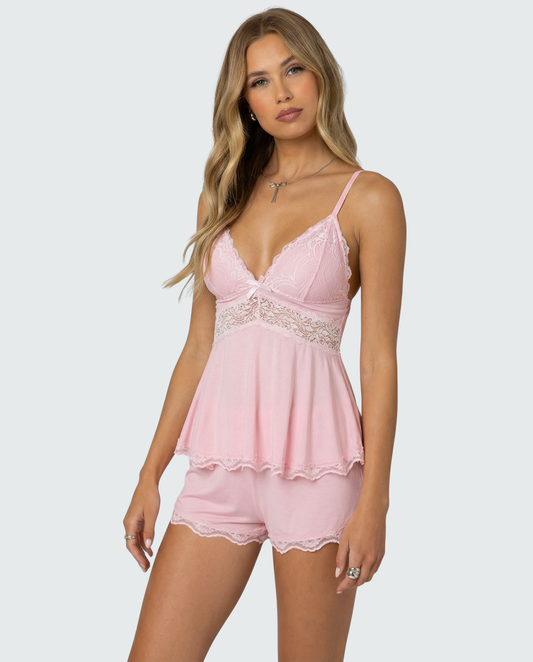 Midnight Lace Lounge Set