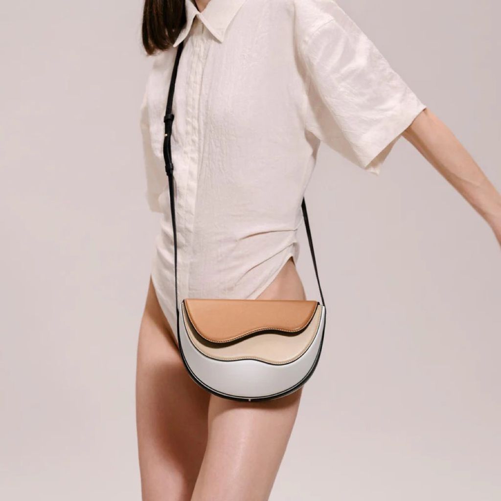 The Chiara Crescent Crossbody Bag