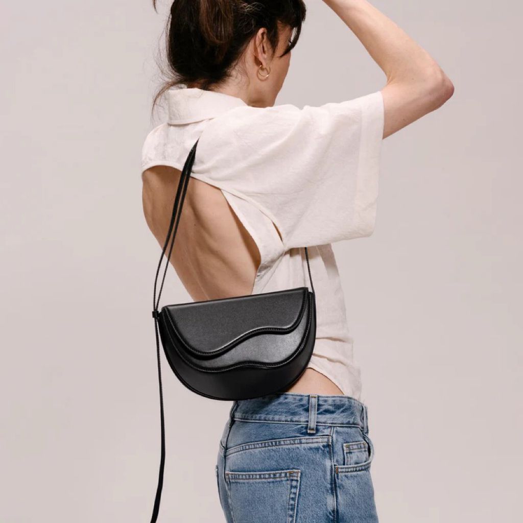 The Chiara Crescent Crossbody Bag