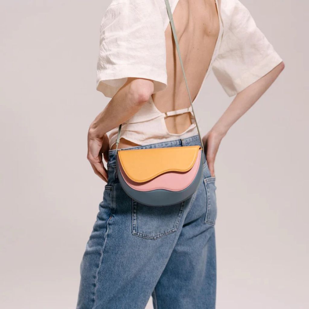 The Chiara Crescent Crossbody Bag