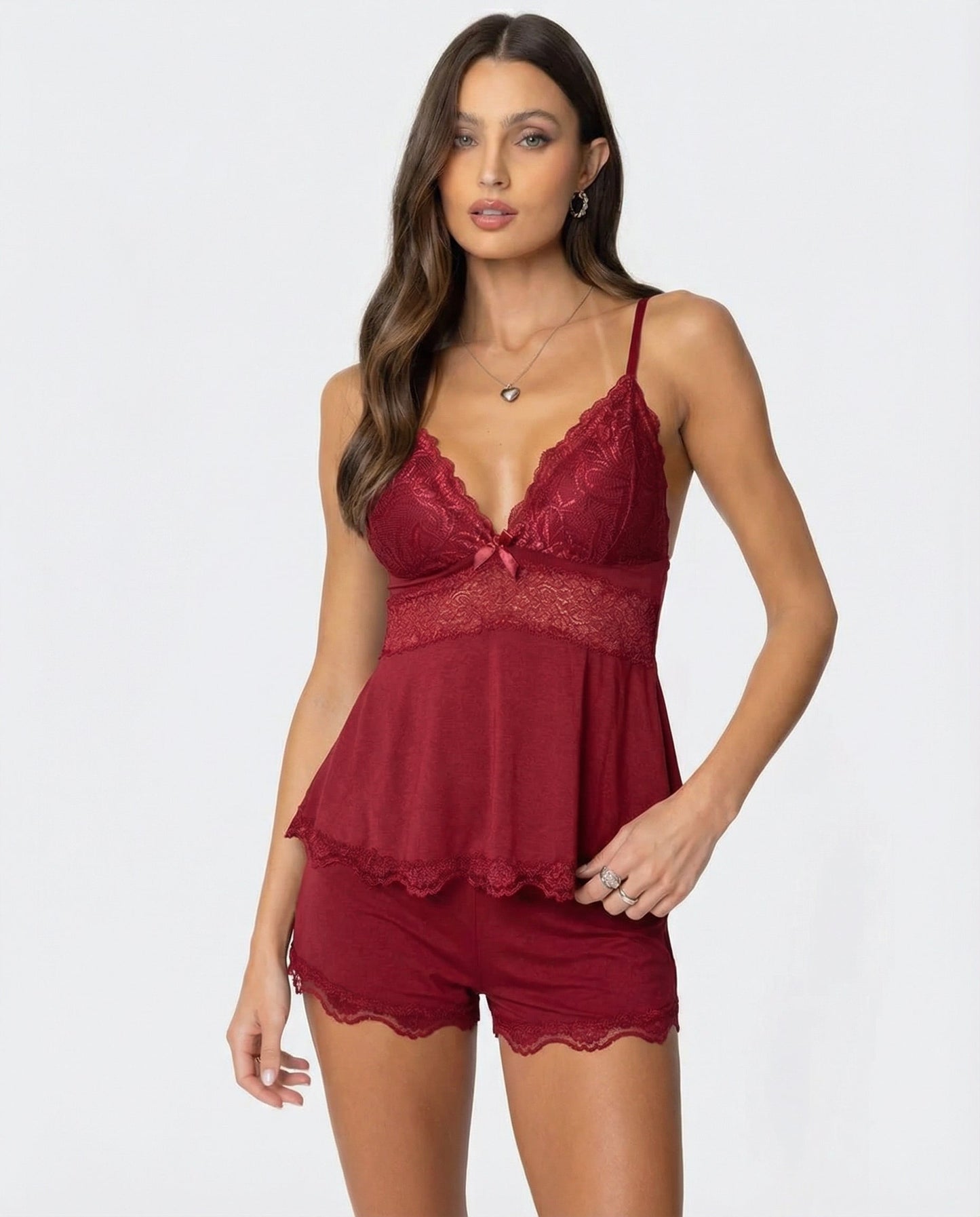 Midnight Lace Lounge Set