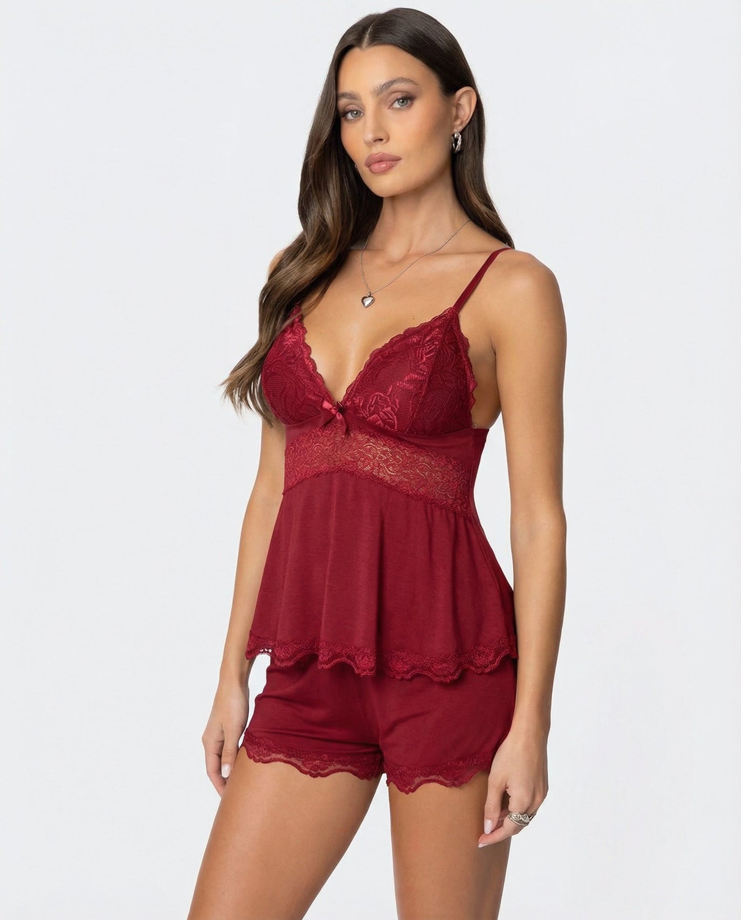 Midnight Lace Lounge Set