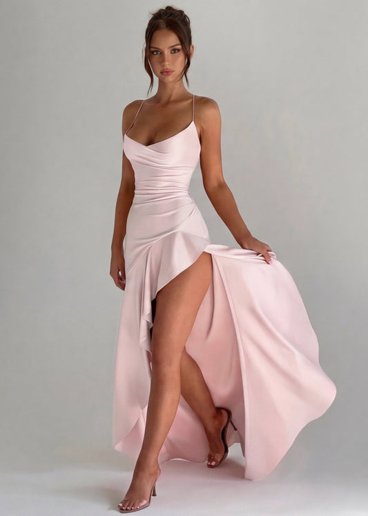 The Muse Satin Gown