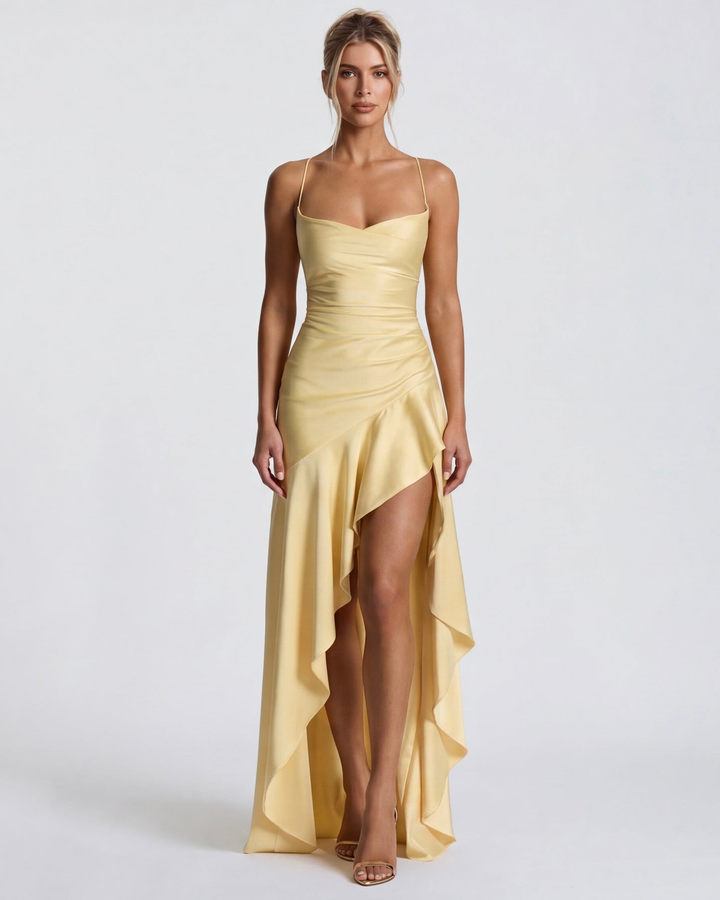 The Muse Satin Gown