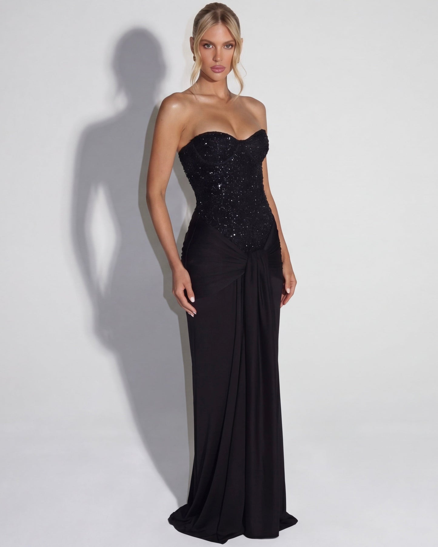 The Midnight Aura Gown