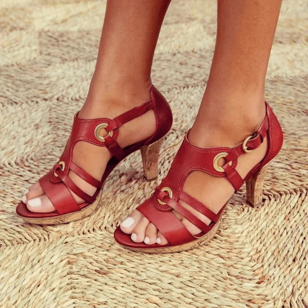 The Bella Comfort Heel Sandal