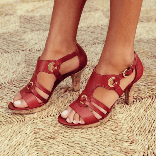 The Bella Comfort Heel Sandal
